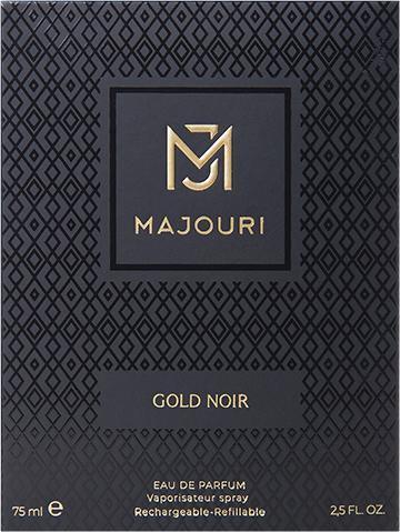 Gold Noir 75ml - Unisex Oriental Woody Perfume | Majouri